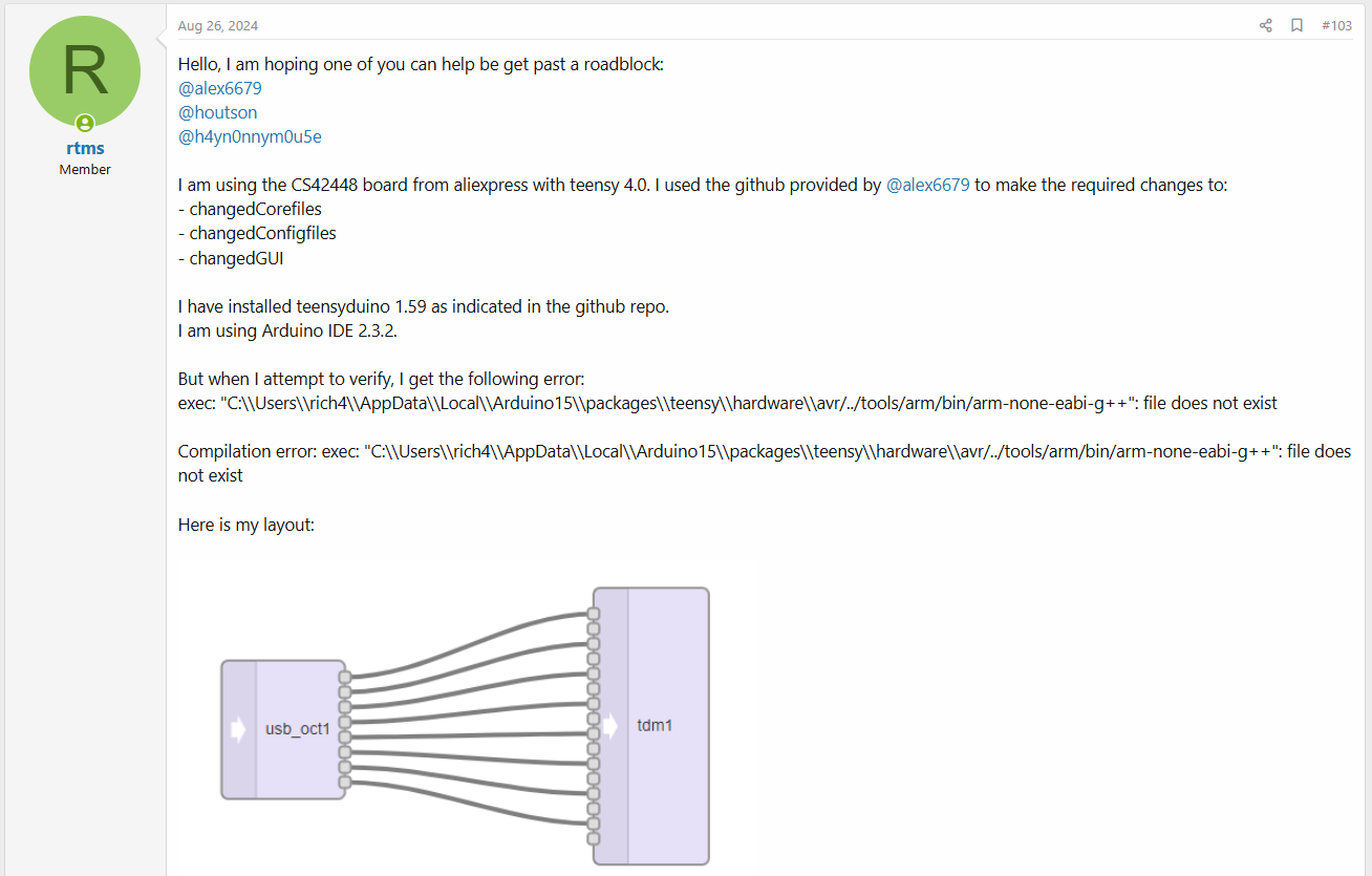 Forum discussion